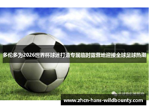 多伦多为2026世界杯球迷打造专属临时露营地迎接全球足球热潮